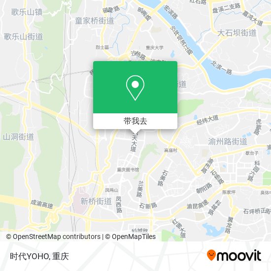 时代YOHO地图