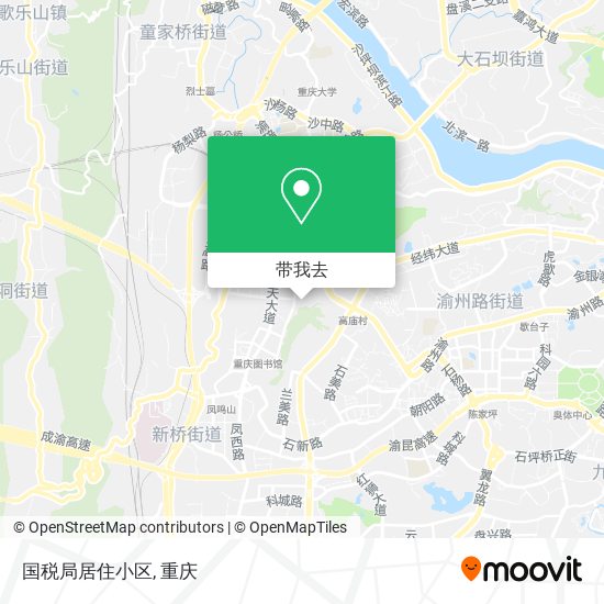 国税局居住小区地图