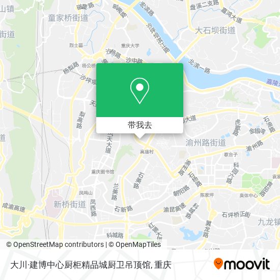 大川·建博中心厨柜精品城厨卫吊顶馆地图