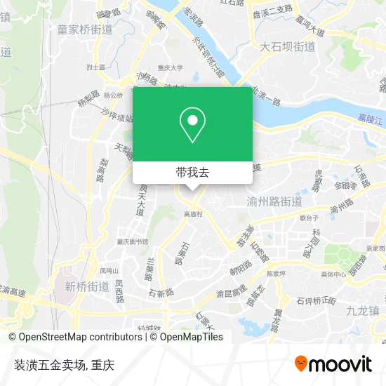装潢五金卖场地图