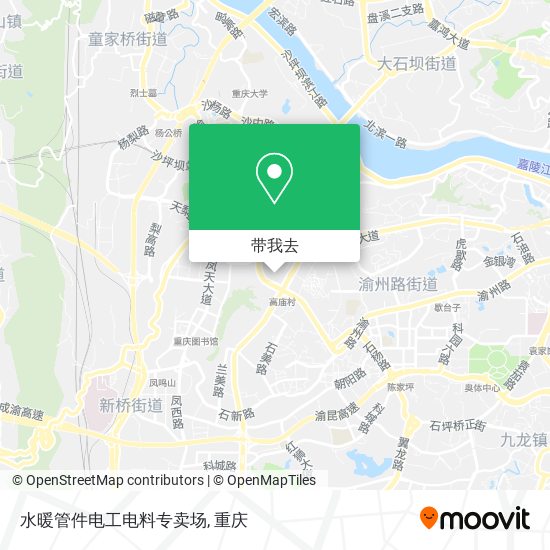 水暖管件电工电料专卖场地图