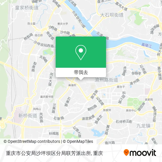 重庆市公安局沙坪坝区分局联芳派出所地图