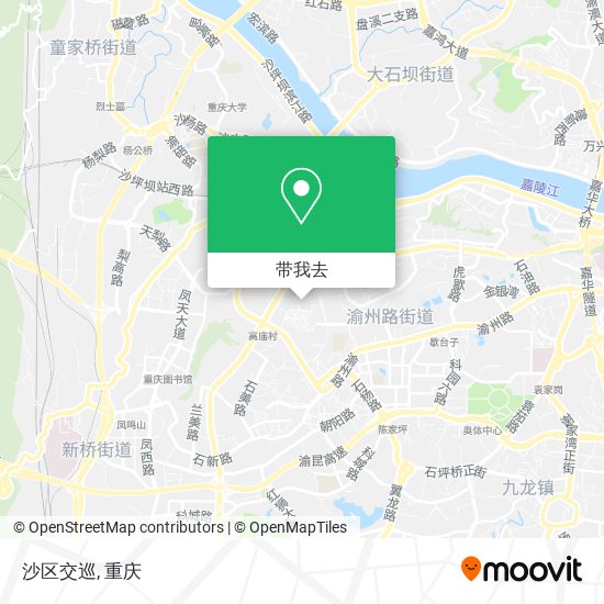 沙区交巡地图