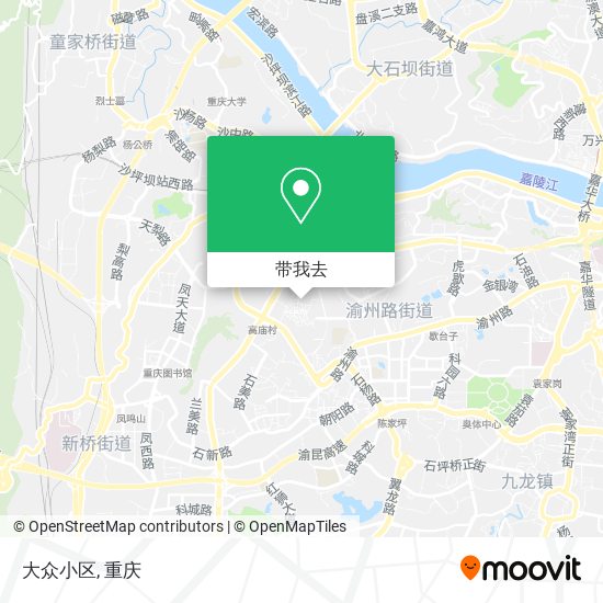 大众小区地图