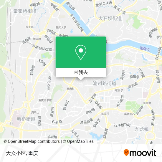 大众小区地图