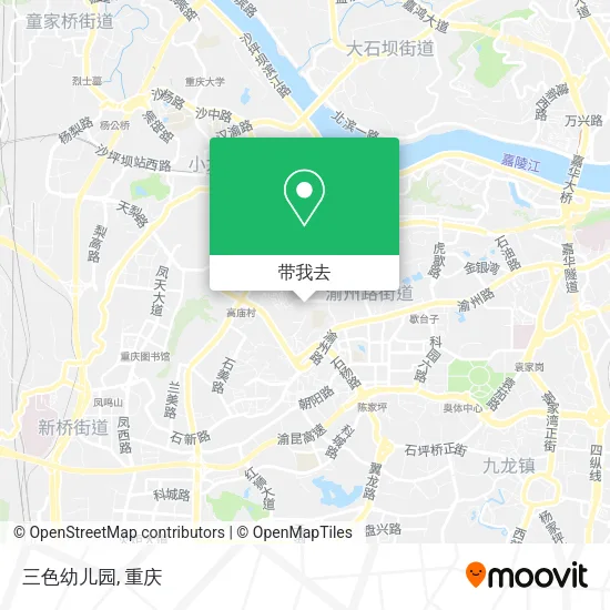 三色幼儿园地图