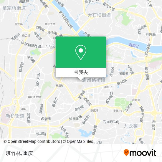 班竹林地图