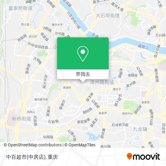 中百超市(中房店)地图