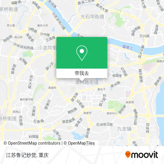 江苏鲁记炒货地图