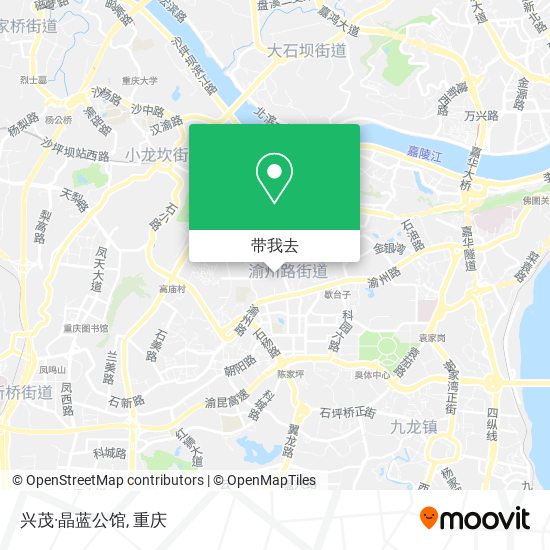 兴茂·晶蓝公馆地图