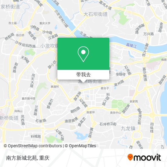 南方新城北苑地图