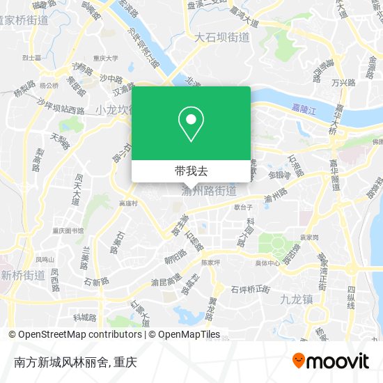 南方新城风林丽舍地图