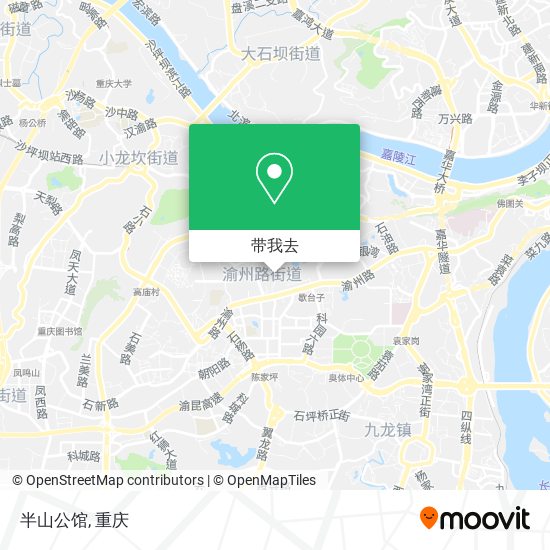 半山公馆地图