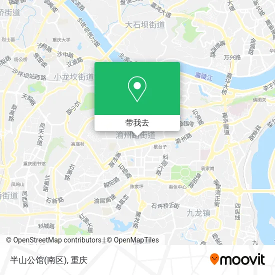 半山公馆(南区)地图