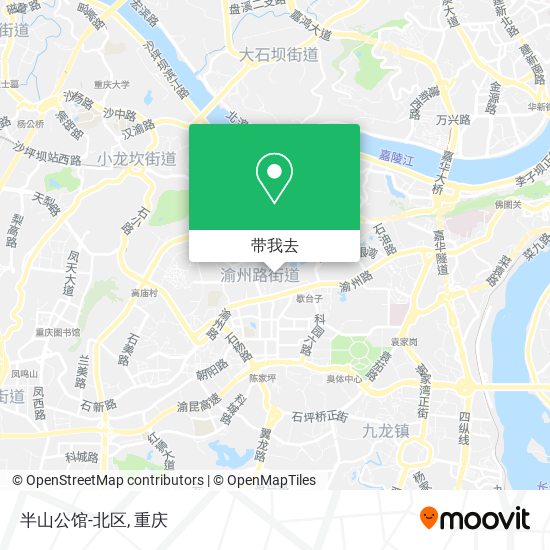 半山公馆-北区地图