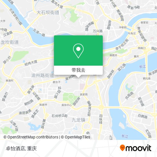 卓怡酒店地图