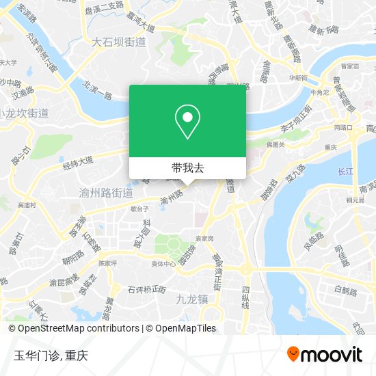 玉华门诊地图