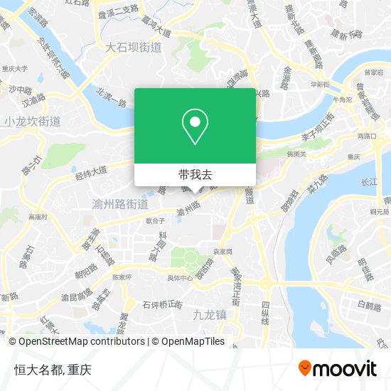 恒大名都地图