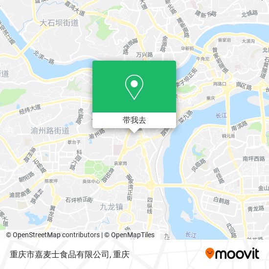 重庆市嘉麦士食品有限公司地图