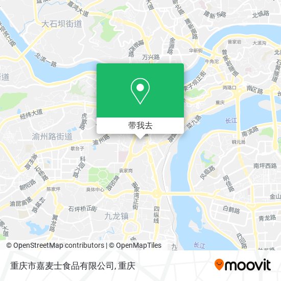重庆市嘉麦士食品有限公司地图