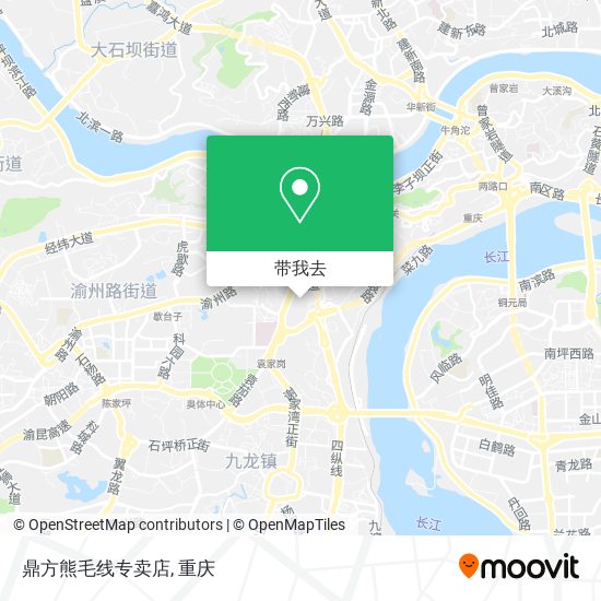鼎方熊毛线专卖店地图