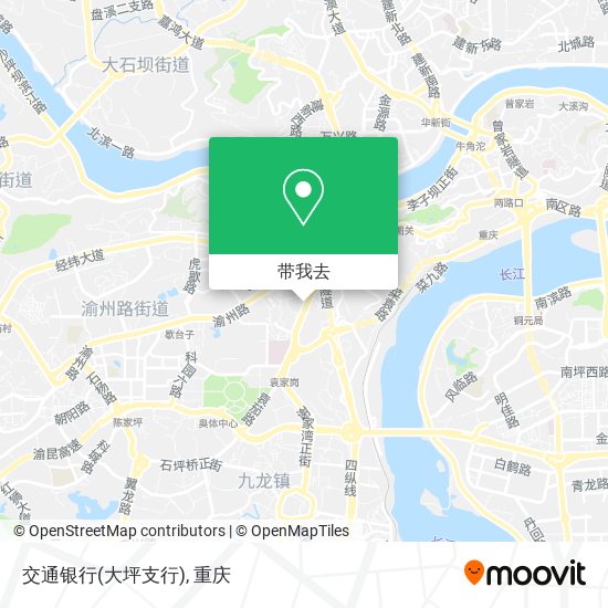 交通银行(大坪支行)地图