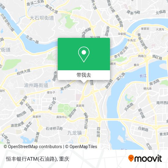恒丰银行ATM(石油路)地图