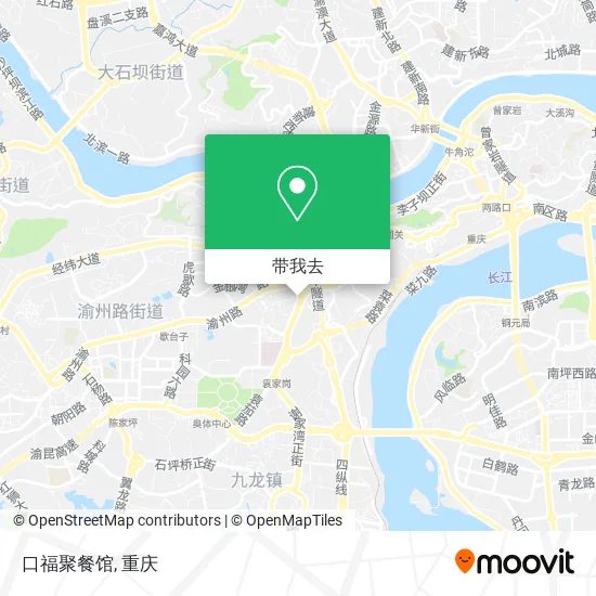 口福聚餐馆地图