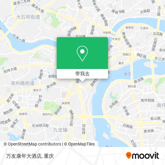 万友康年大酒店地图