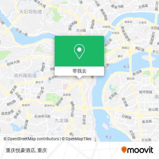 重庆悦豪酒店地图