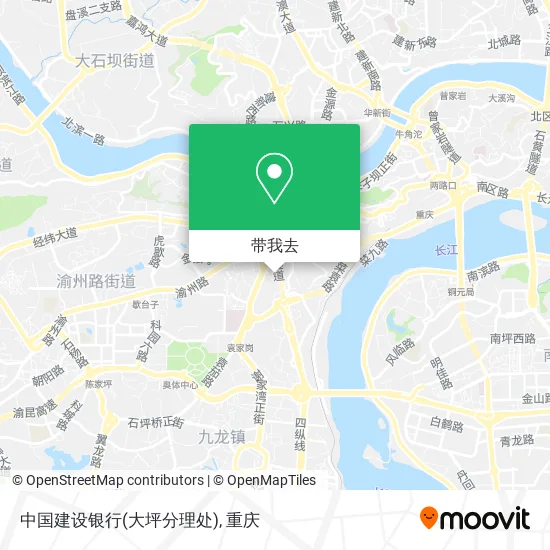 中国建设银行(大坪分理处)地图