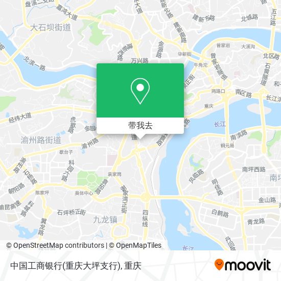 中国工商银行(重庆大坪支行)地图