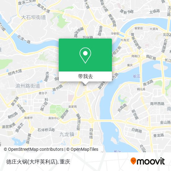 德庄火锅(大坪英利店)地图