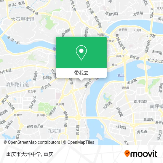 重庆市大坪中学地图