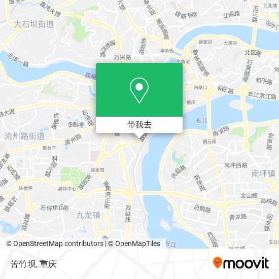 苦竹坝地图