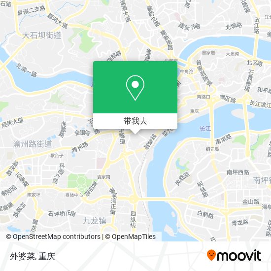 外婆菜地图