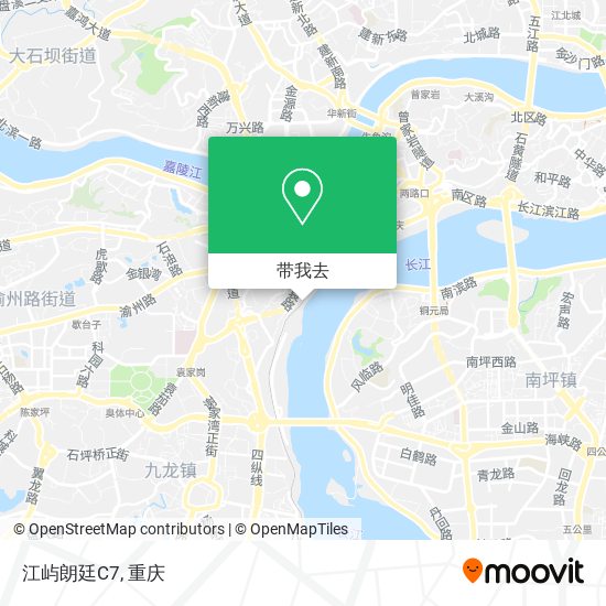 江屿朗廷C7地图