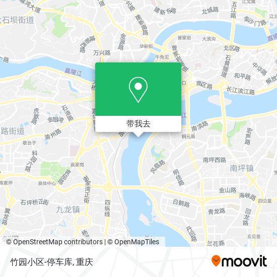 竹园小区-停车库地图