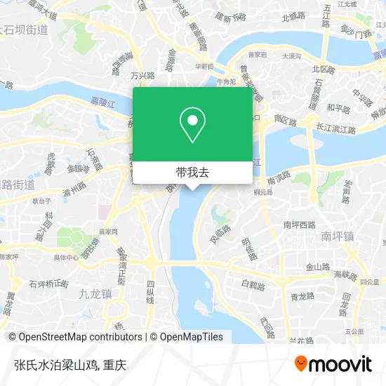 张氏水泊梁山鸡地图