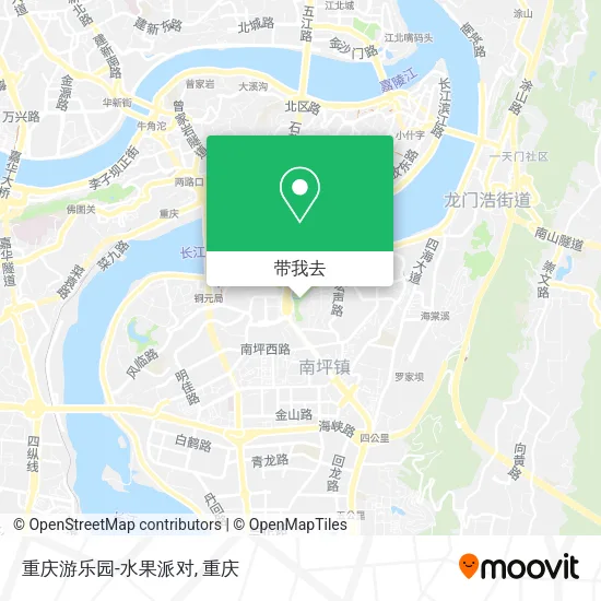 重庆游乐园-水果派对地图