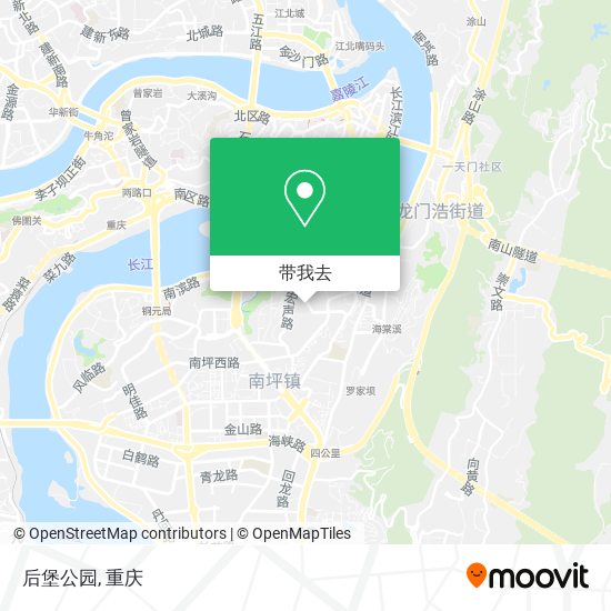 后堡公园地图