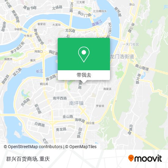 群兴百货商场地图