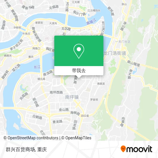 群兴百货商场地图