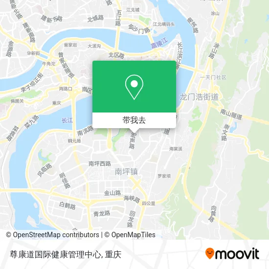 尊康道国际健康管理中心地图