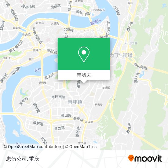 忠伍公司地图
