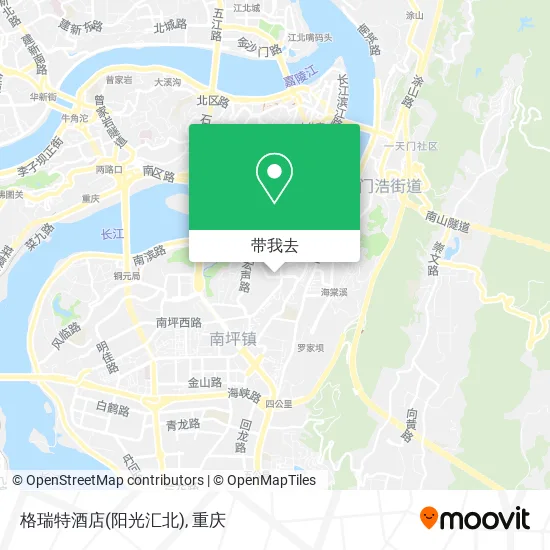 格瑞特酒店(阳光汇北)地图
