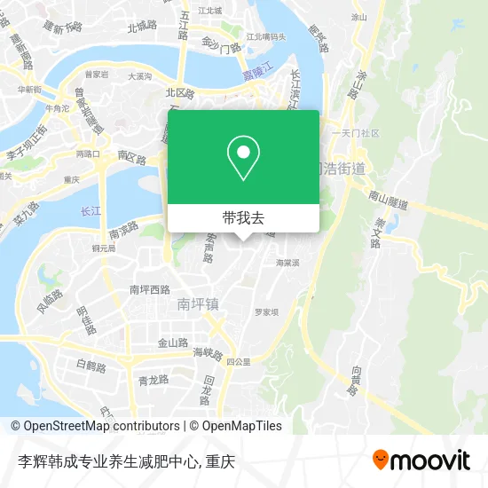 李辉韩成专业养生减肥中心地图