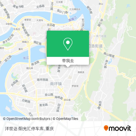 洋世达·阳光汇停车库地图