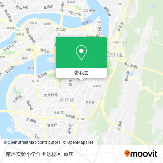 南坪实验小学洋世达校区地图