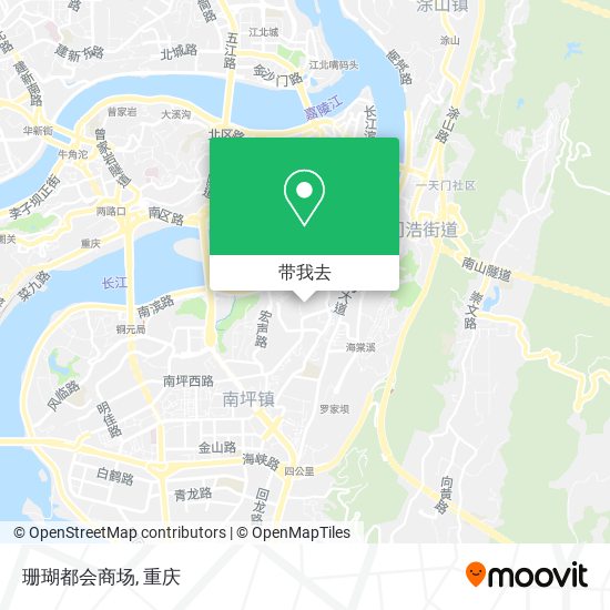 珊瑚都会商场地图